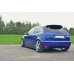 Накладки сплиттеры боковые на задний бампер на Ford Focus I RS